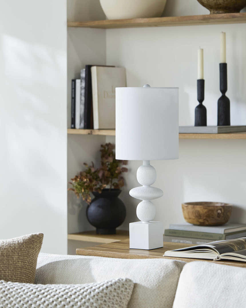 Barichara White Table Lamp