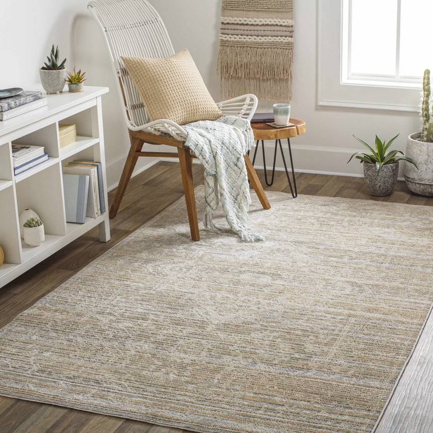 Buguey Beige Area Rug - Clearance