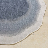 Burian Blue Area Rug