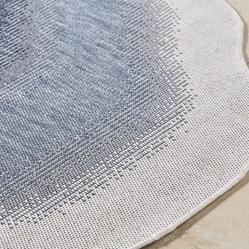 Burian Blue Area Rug