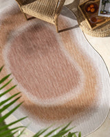 Burian Orange Area Rug