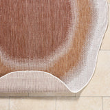 Burian Orange Area Rug