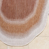 Burian Orange Area Rug