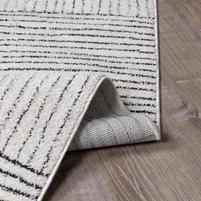 Galey Alix x Livabliss - Basira Ivory & Black Area Rug