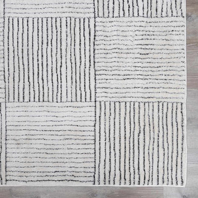 Galey Alix x Livabliss - Basira Ivory & Black Area Rug