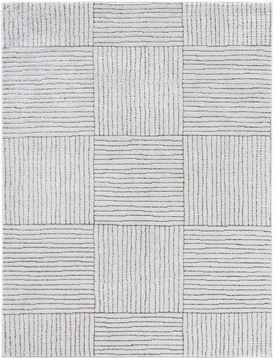 Basira Ivory & Brown Area Rug