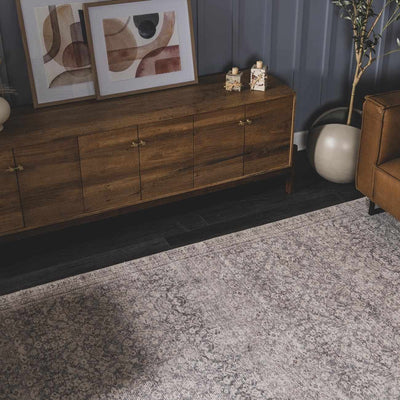 Galey Alix x Livabliss - Alyria Gray Area Rug