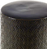 Bernstein Dark Red Outdoor End Table