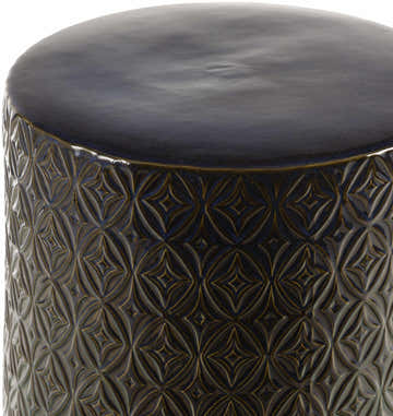 Bernstein Dark Red Outdoor End Table