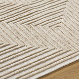 Briana Brown Washable Area Rug