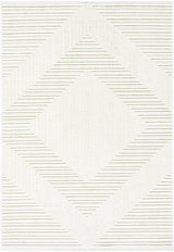 Briana Off-White Washable Area Rug