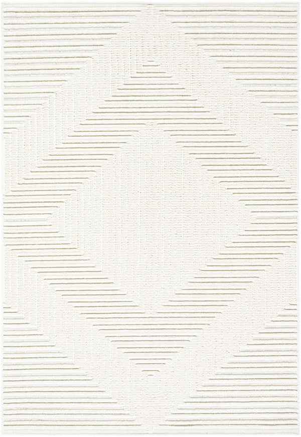 Briana Off-White Washable Area Rug