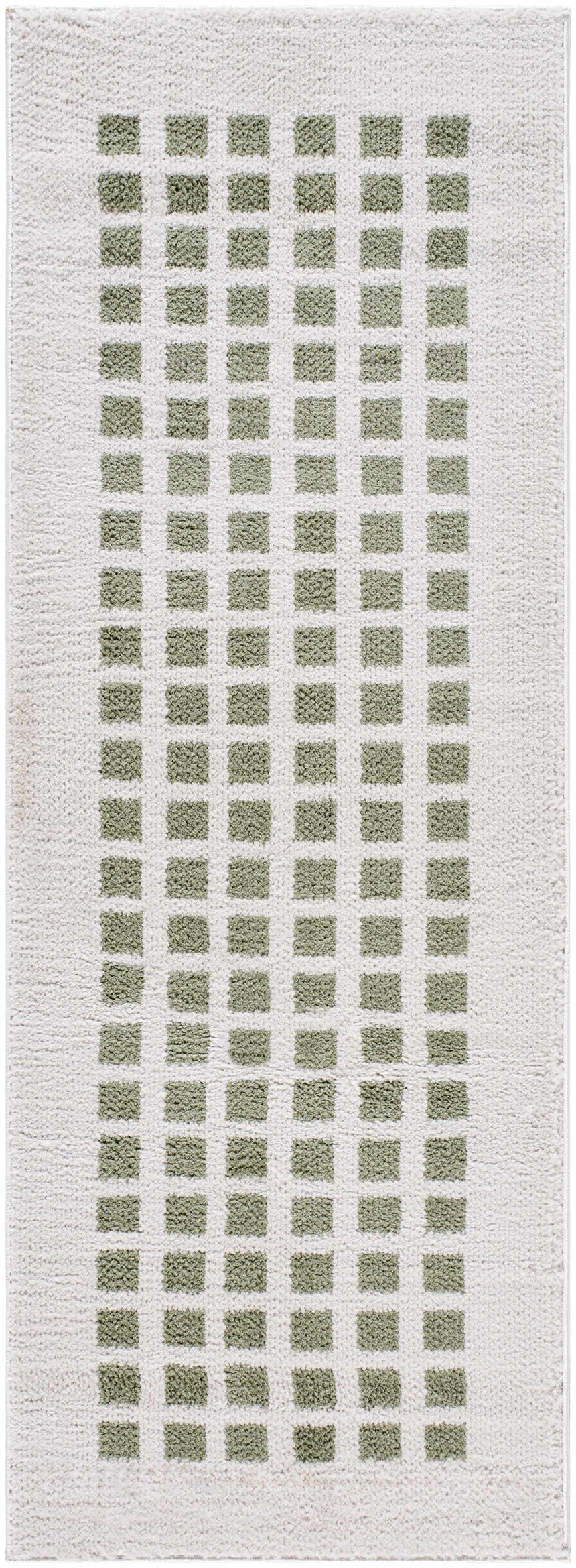 Baback Green Washable Area Rug