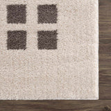 Baback Charcoal Washable Area Rug