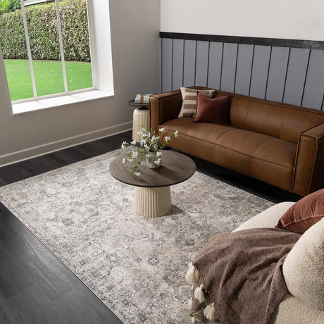 Bellara Luxury Fringed Faux Silk Rug