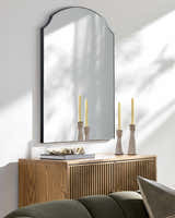 Galey Black Alix x Livabliss Landon Accent Mirror