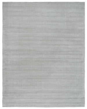 Brockton Solid Wool Area Light Gray Rug