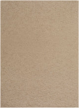Breena Solid Taupe Washable Area Rug