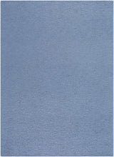 Breena Slate Blue Washable Area Rug
