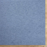Breena Slate Blue Washable Area Rug