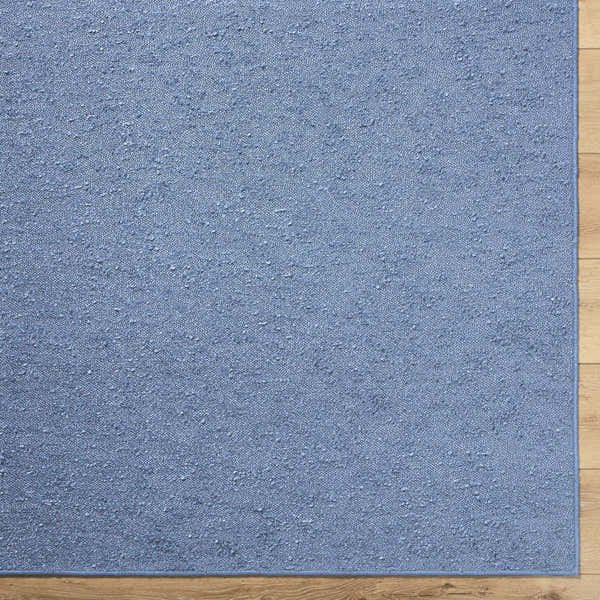 Sample Breena Slate Blue Washable Area Rug