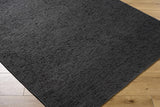 Breena Charcoal Washable Area Rug