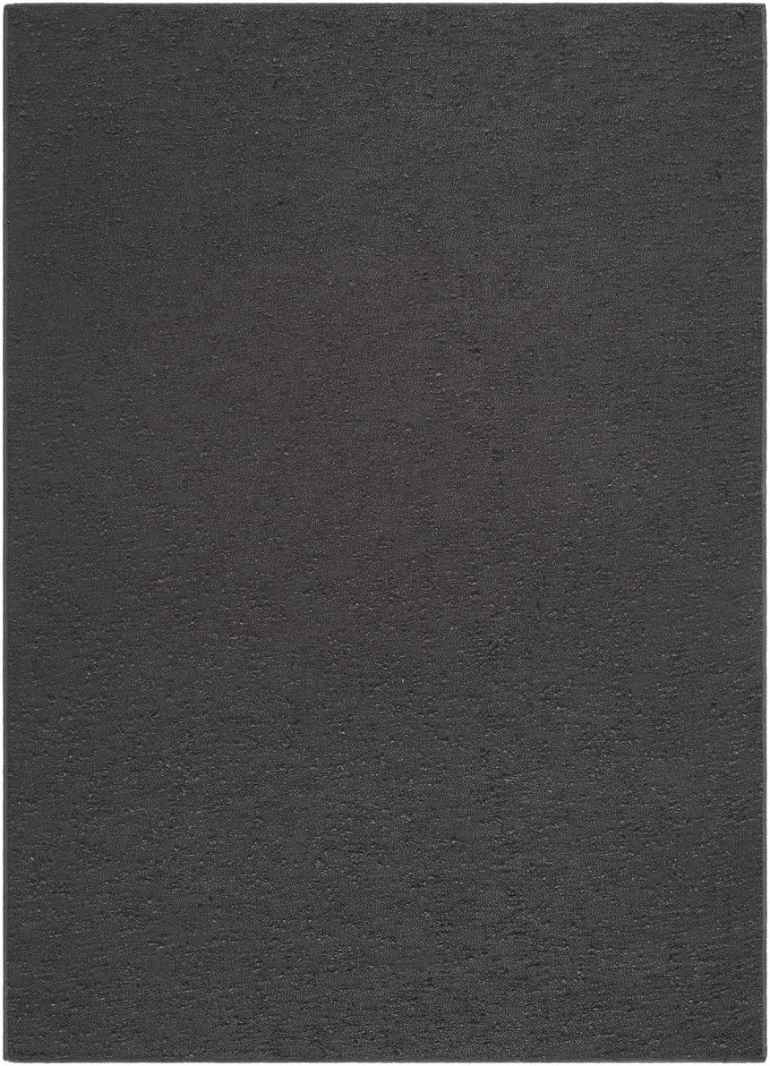 Breena Charcoal Washable Area Rug