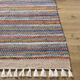 Made to Order Custom Size Brenda Indigo Area Rug