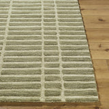 Made to Order Custom Size Bendek Olive Area Rug