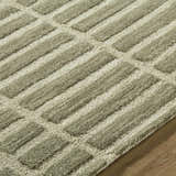 Made to Order Custom Size Bendek Olive Area Rug