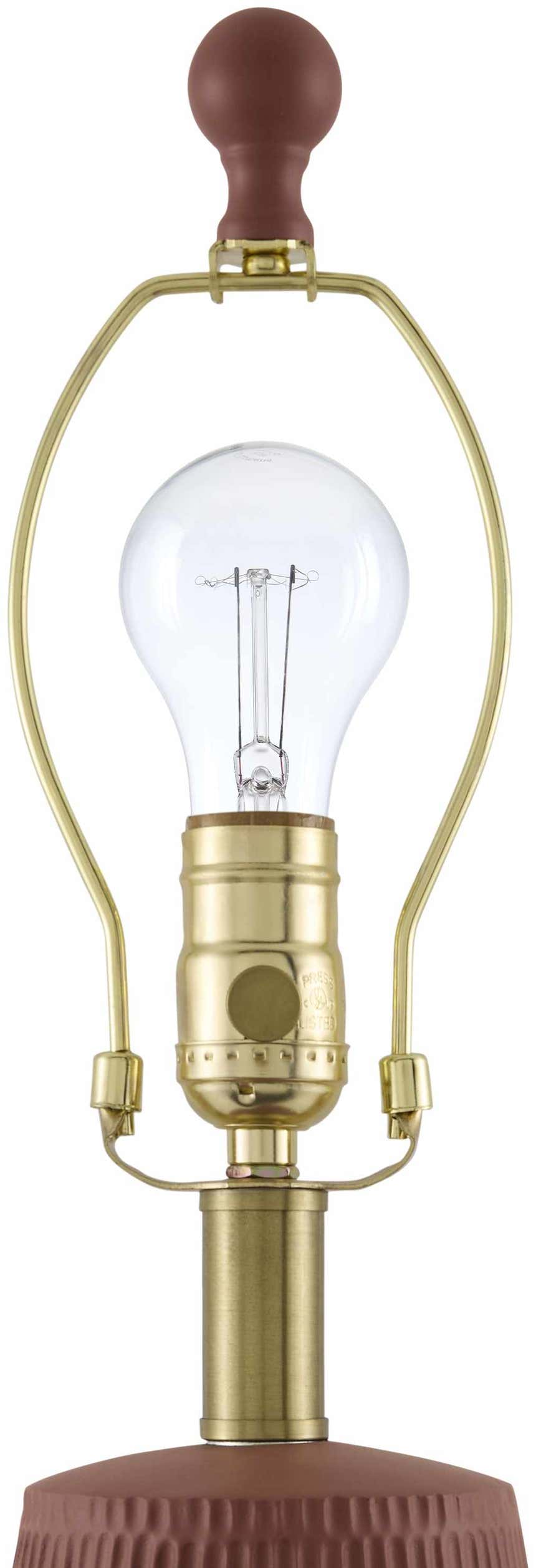 Berehomet Brick Red Table Lamp