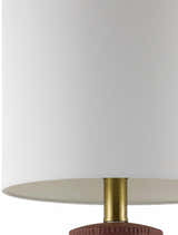 Berehomet Brick Red Table Lamp