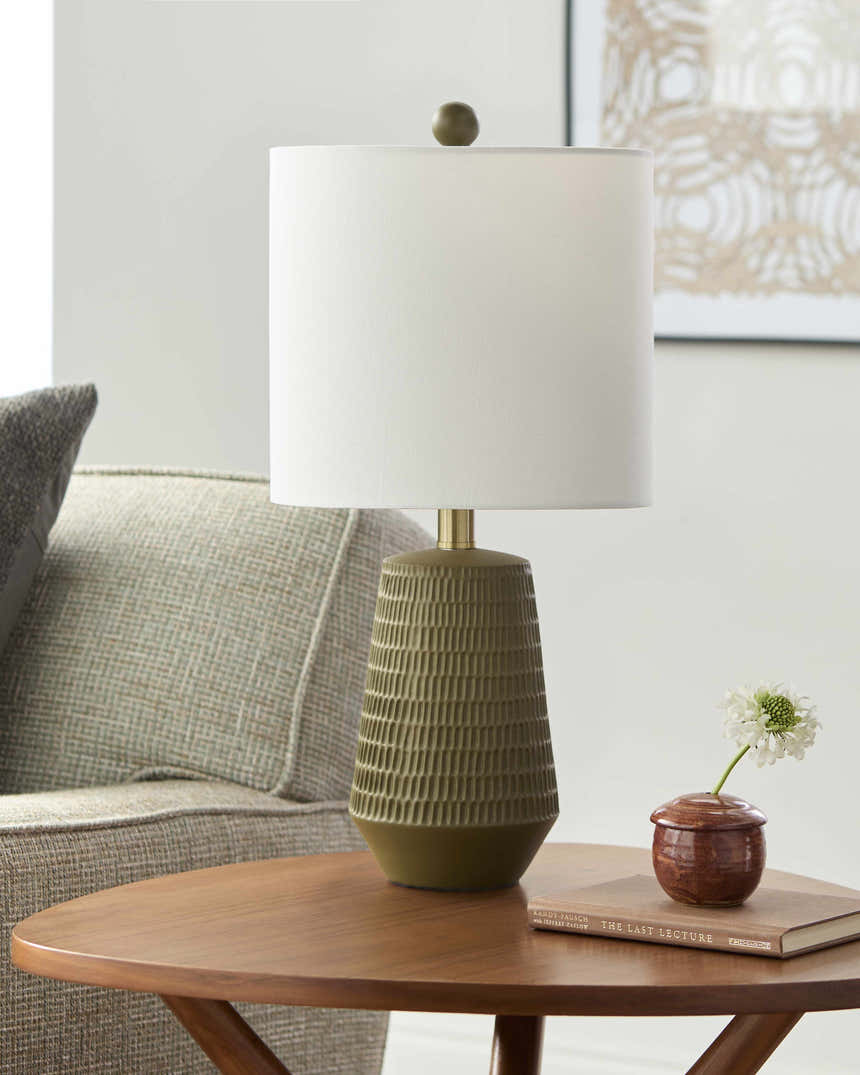 Berehomet Dark Red Table Lamp