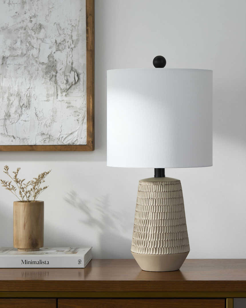Berehomet Beige Table Lamp