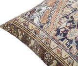 Rich Orange Traditional Accent Pillow for sofa bed or accent chair