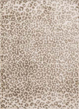Sample Tan Bonhill Leopard Print Area Rug