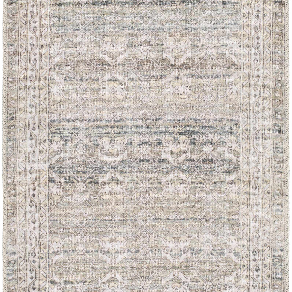 Billie Vintage Flat Pile Washable Rug – Boutique Rugs