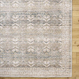 Billie Vintage Flat Pile Washable Rug
