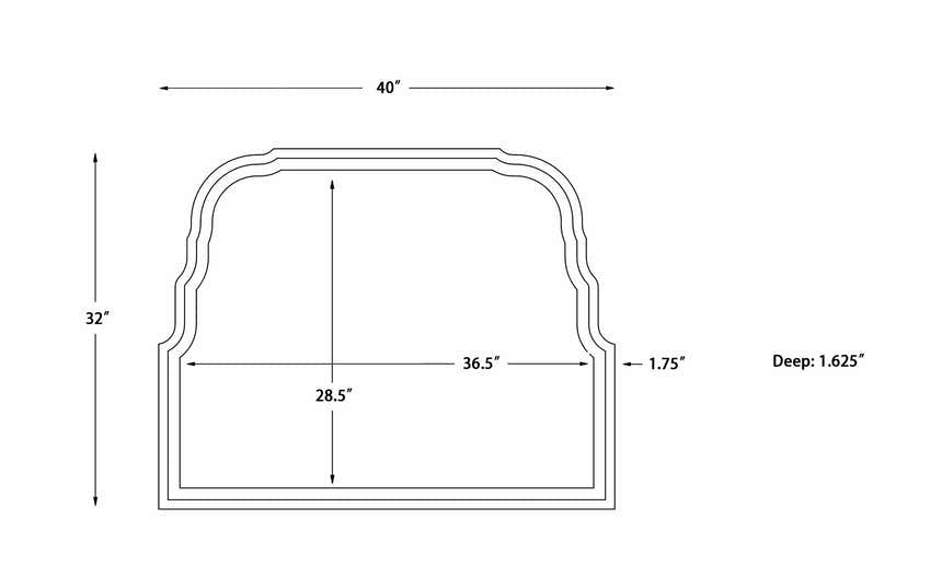 Brincones Mantel Mirror