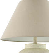 Buxerolles Cream Table Lamp