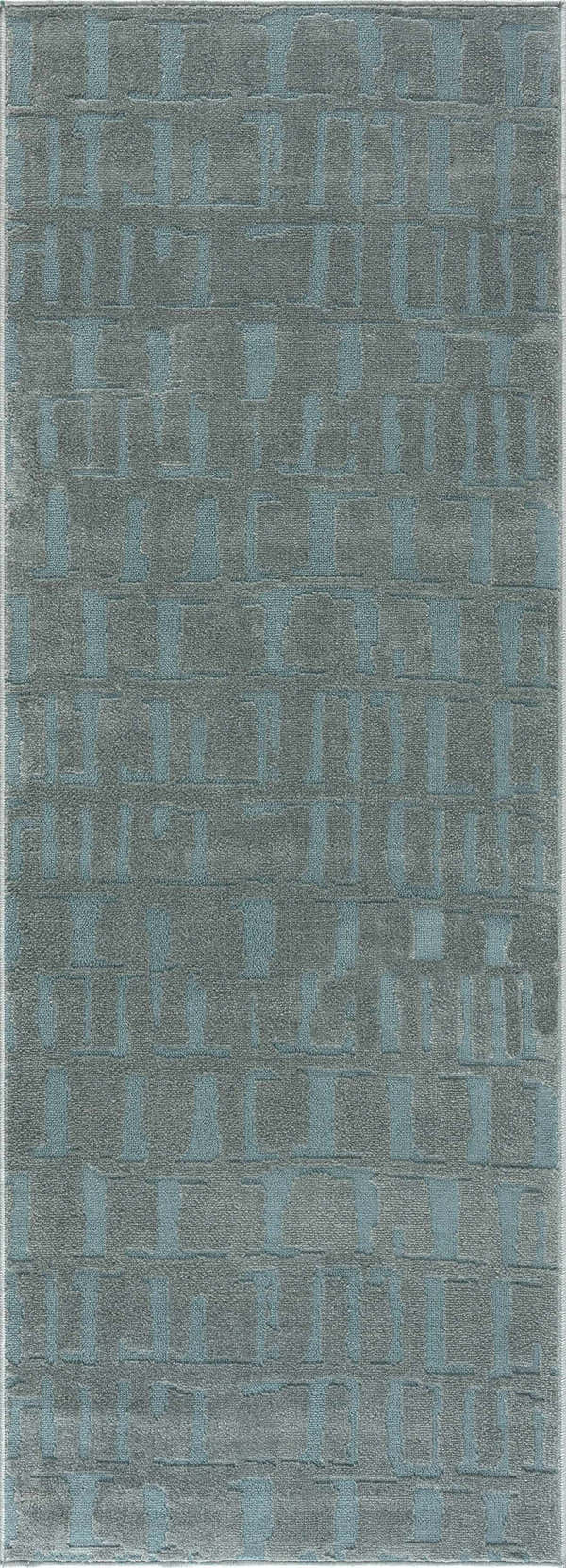 Sample Dragan Gray Modern Washable Area Rug