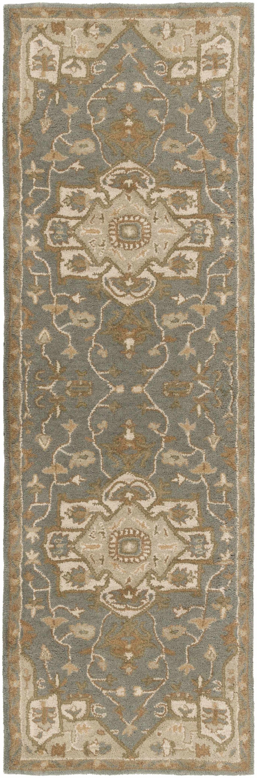 Made to Order Custom Size Broomfield Hand Tufted Gray 1144 Area Rug