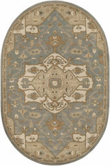 Made to Order Custom Size Broomfield Hand Tufted Gray 1144 Area Rug