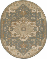 Made to Order Custom Size Broomfield Hand Tufted Gray 1144 Area Rug