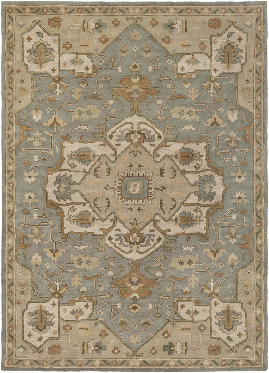 Made to Order Custom Size Broomfield Hand Tufted Gray 1144 Area Rug