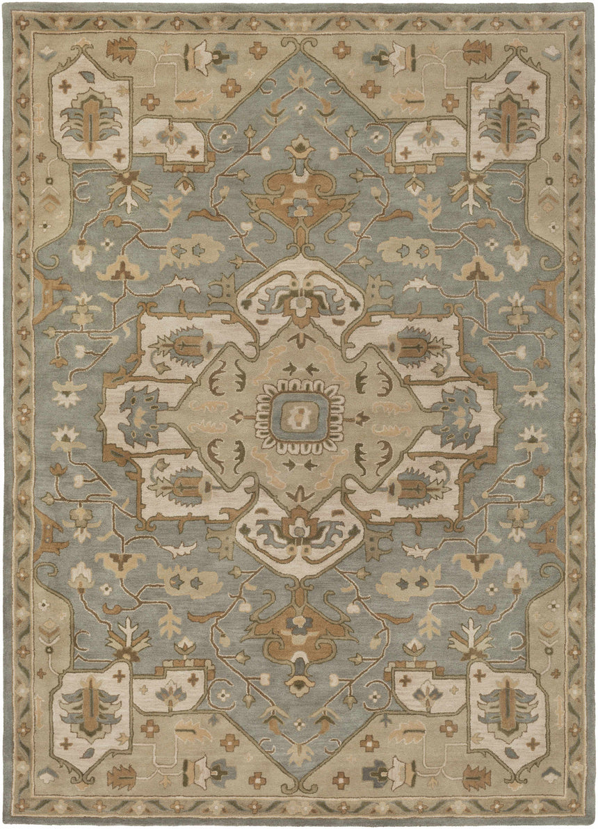 Made to Order Custom Size Broomfield Hand Tufted Gray 1144 Area Rug