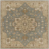 Made to Order Custom Size Broomfield Hand Tufted Gray 1144 Area Rug