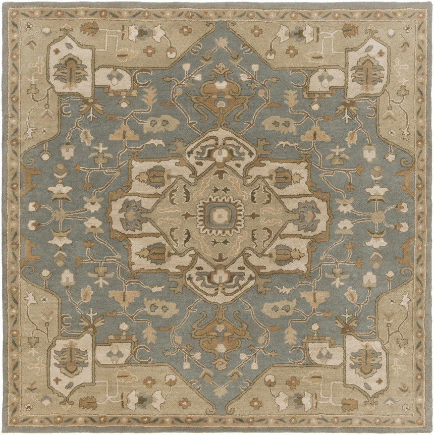 Made to Order Custom Size Broomfield Hand Tufted Gray 1144 Area Rug
