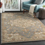 Made to Order Custom Size Broomfield Hand Tufted Gray 1144 Area Rug