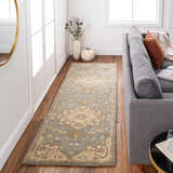 Made to Order Custom Size Broomfield Hand Tufted Gray 1144 Area Rug